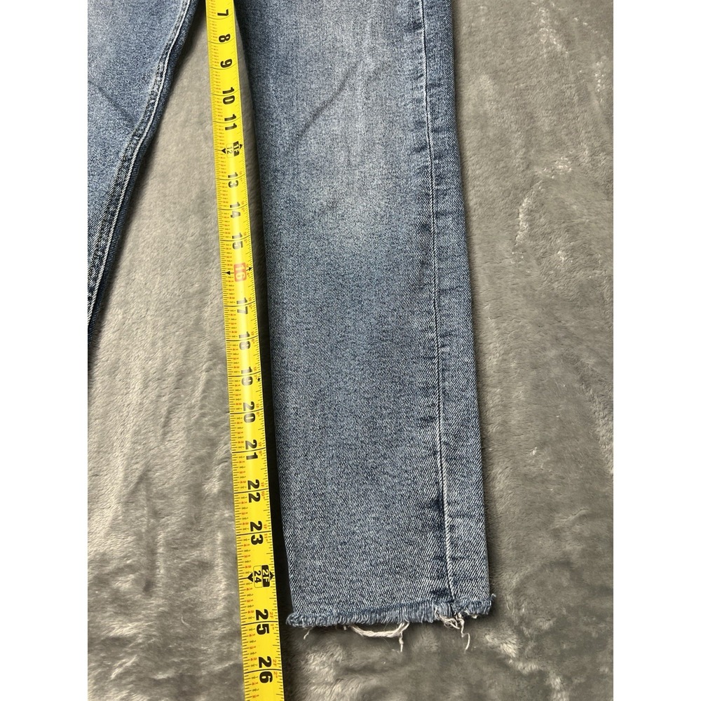 Rag & Bone Jeans Size 28 Slim Skinny Light Wash Blue Denim Stretch 5-Pocket - Picture 3 of 9